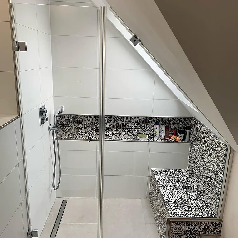 Referenzen Glasermeister Mielck - Dusche