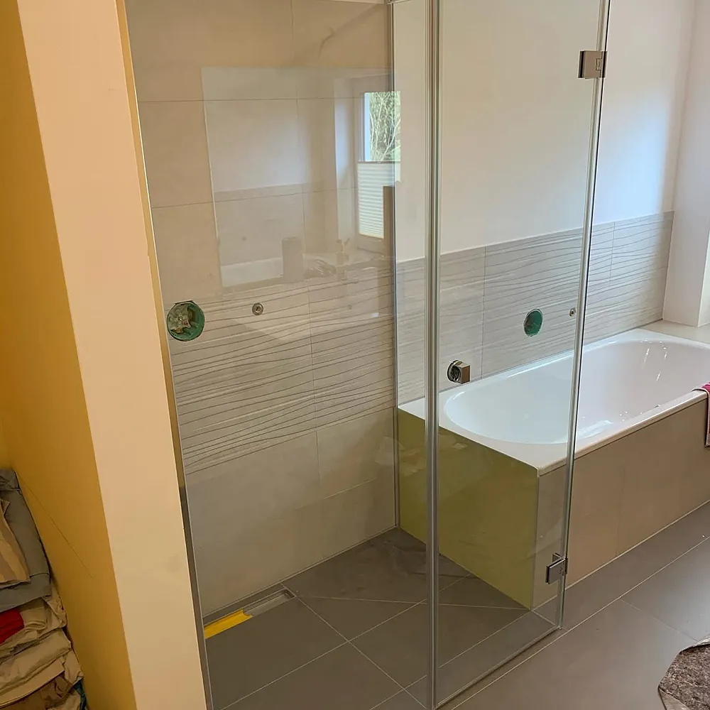 Referenzen Glasermeister Mielck - Dusche